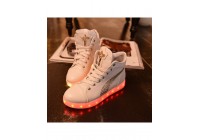 Unisex Usb Rechargeable Led Light Shoes Seven Colors